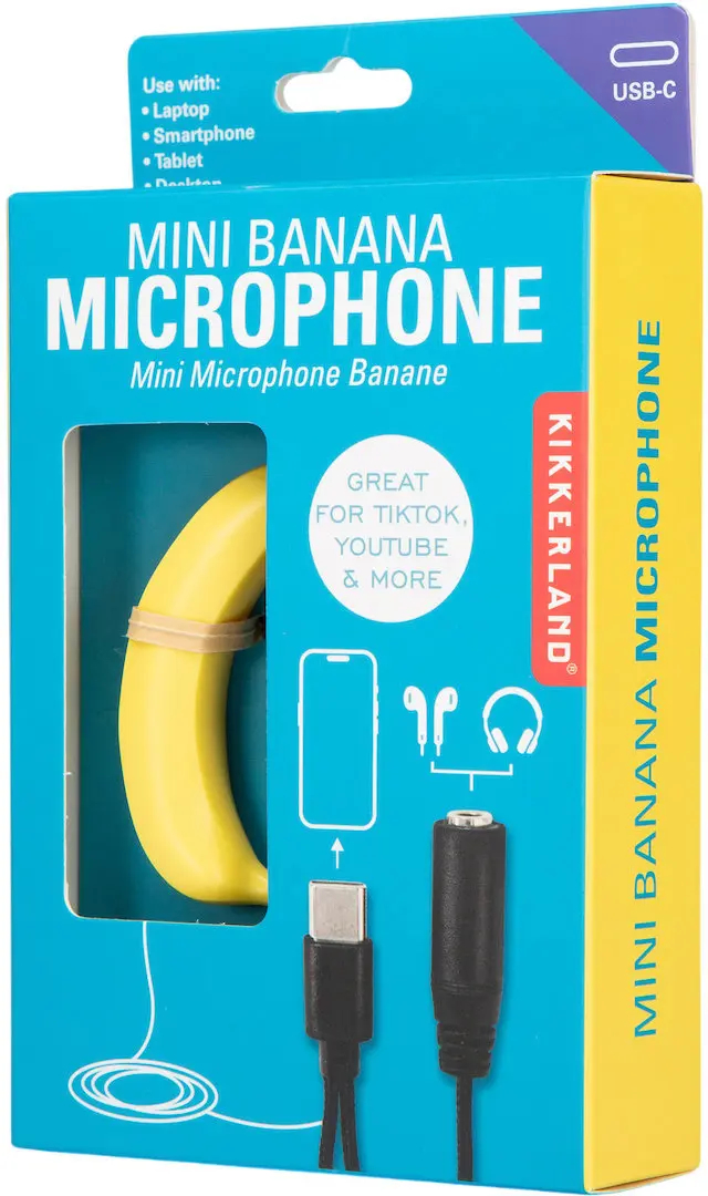 Kikkerland - Mini Banan Mikrofon