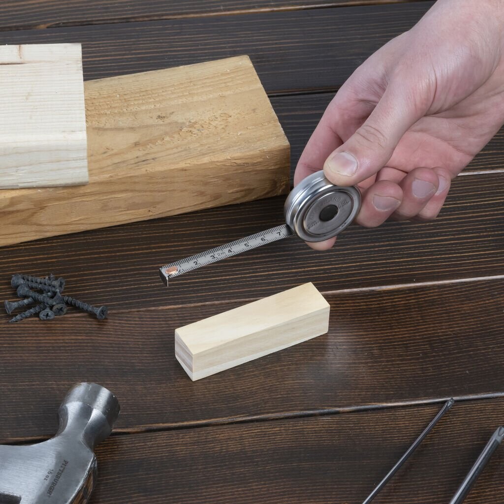 Målebånd Med Oprul - 2 Meter - Kikkerland