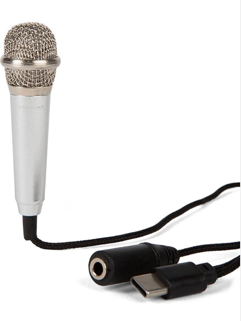 Kikkerland - Plug Play Microphone - Usb-C Mini Mikrofon