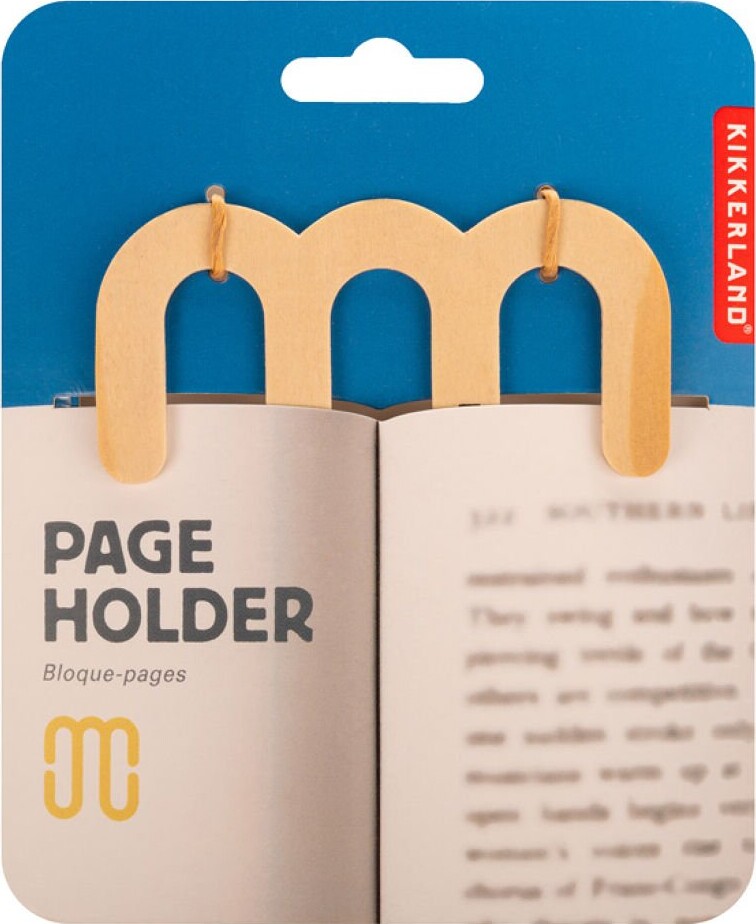 Sideholder Til Bog - Træ - Kikkerland