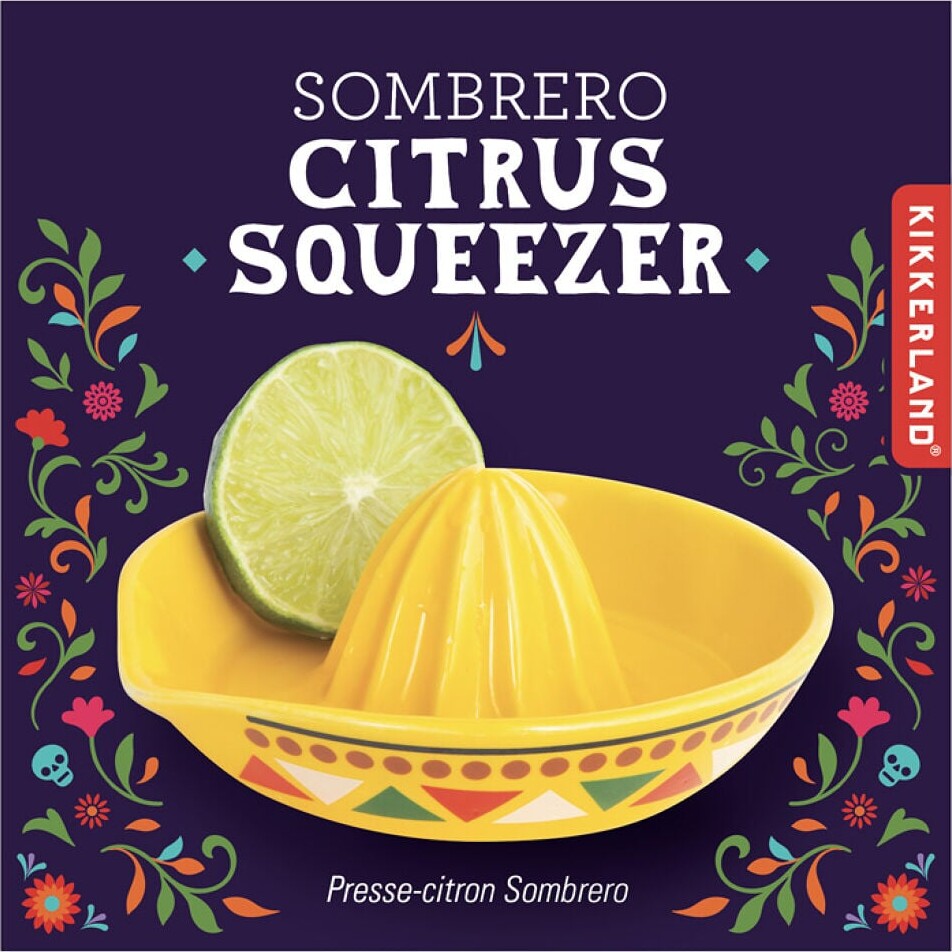 Kikkerland - Sombrero Citruspresser I Porcelæn