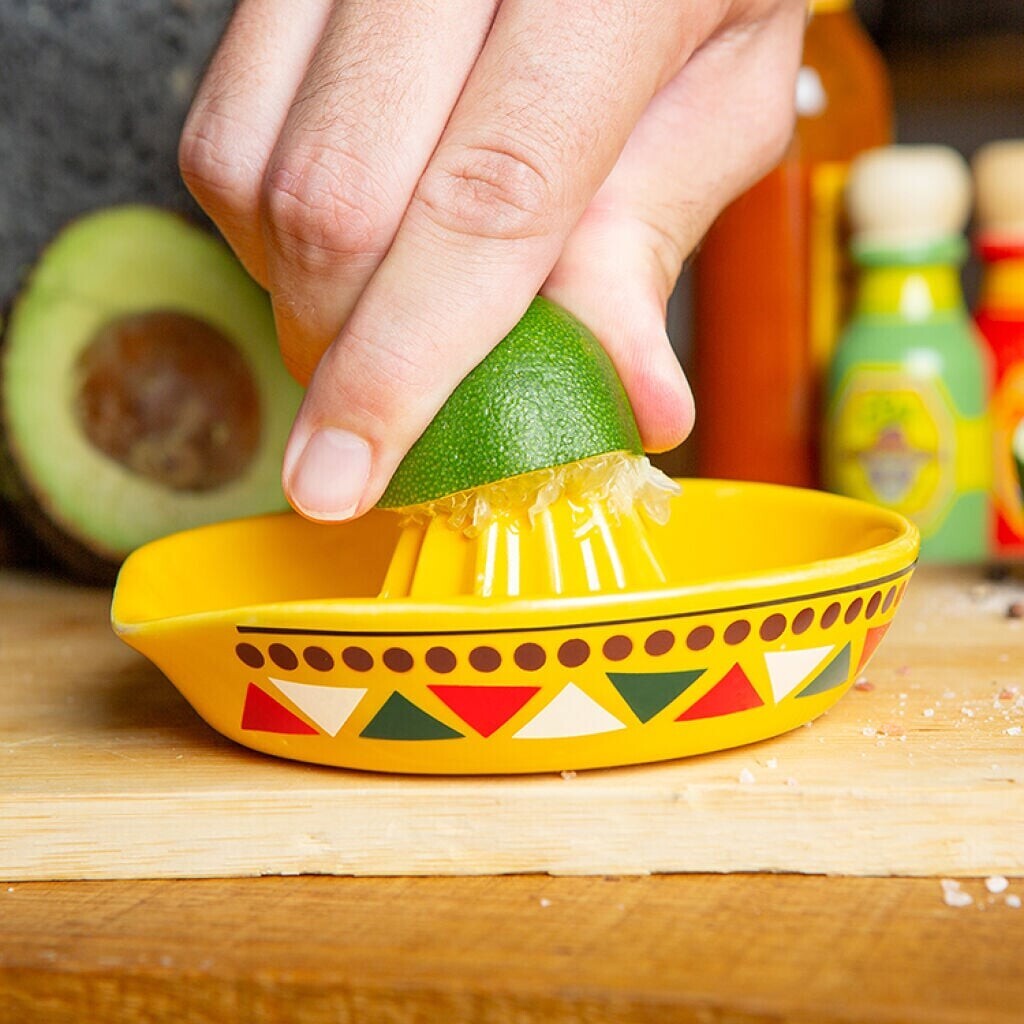 Kikkerland - Sombrero Citruspresser I Porcelæn