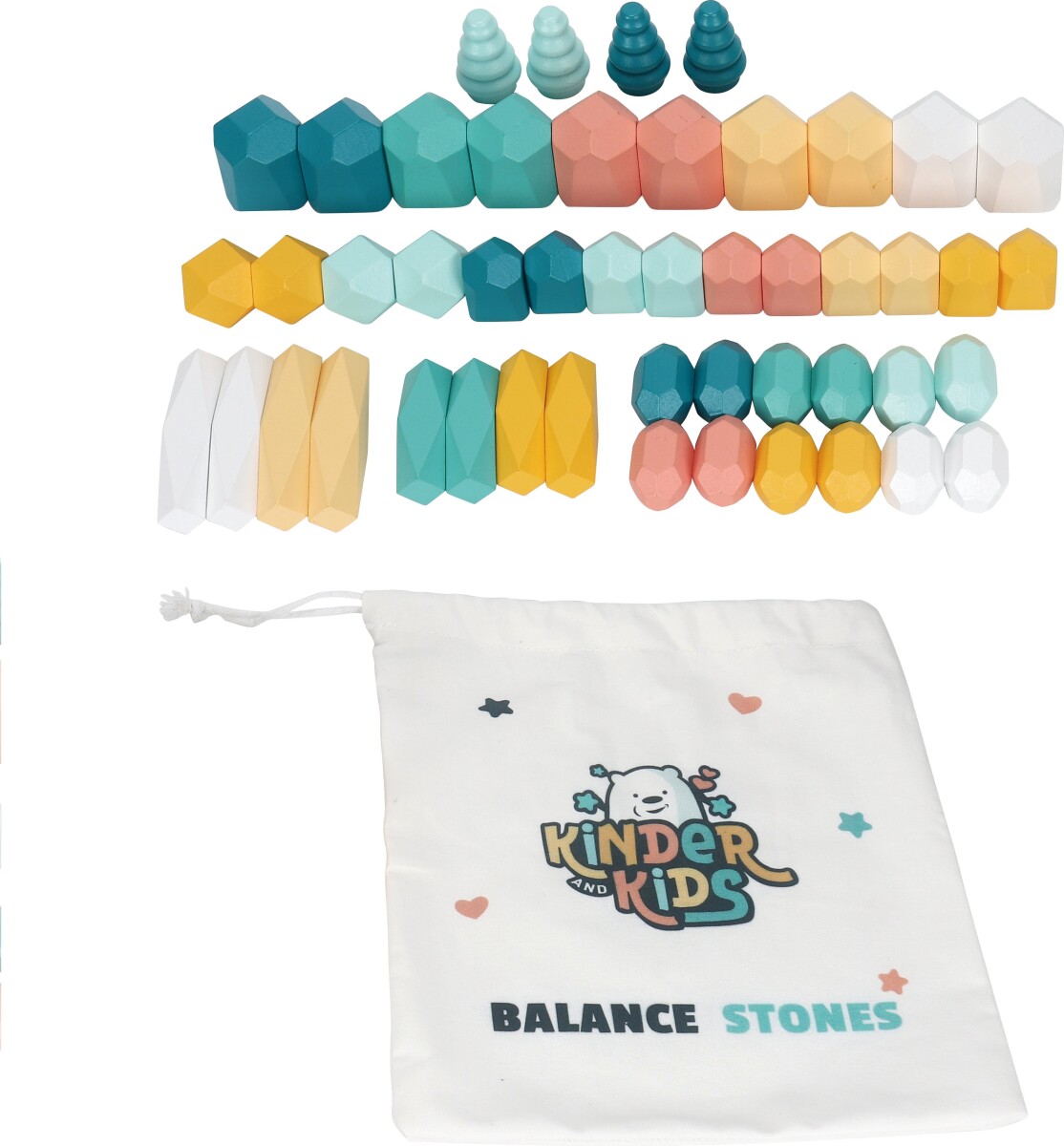 Kinder And Kids - Balance Sten 48 Stk