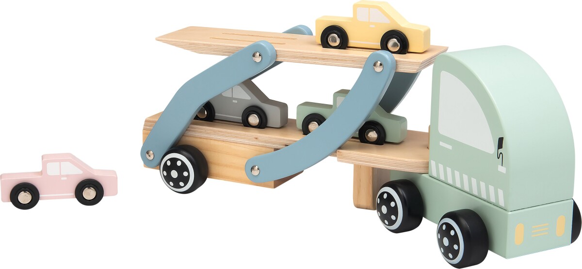 Kinder And Kids - Biltransporter Med Biler 4 Stk