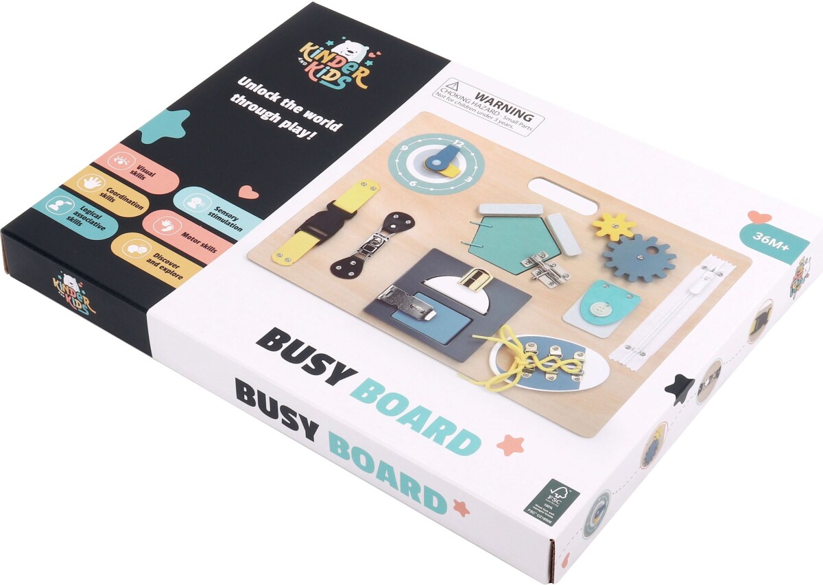 Kinder And Kids - Busy Board