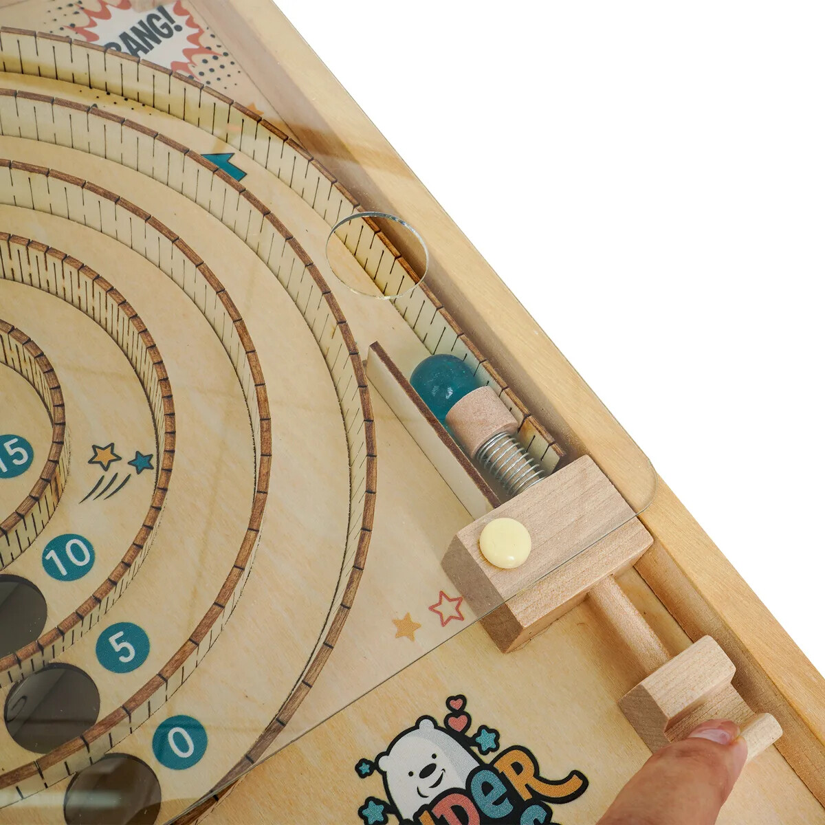 Kinder And Kids - Flipperspil I Træ