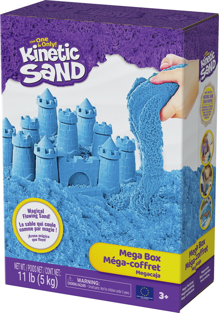 Kinetic Sand - Blå Sand 5 Kg