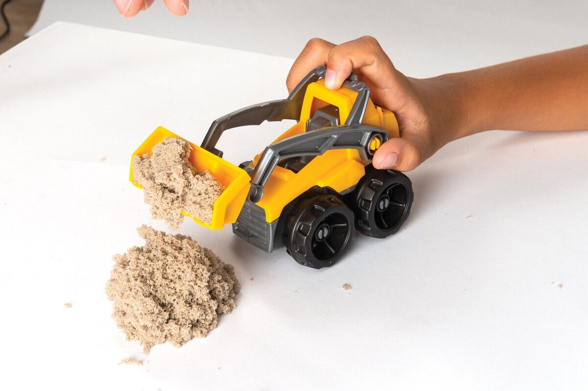 Kinetic Sand - Grav Og Nedriv Legesæt