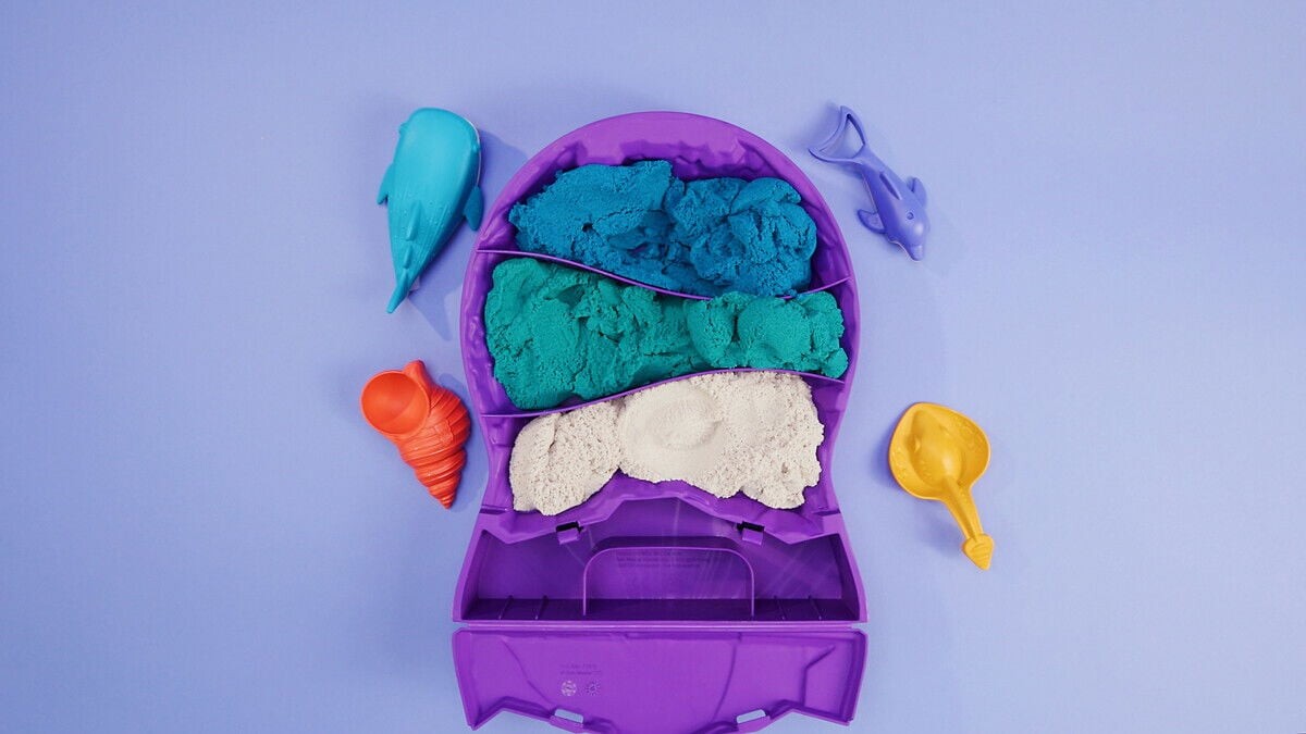 Kinetic Sand - Dyk Ned I Havet Sæt