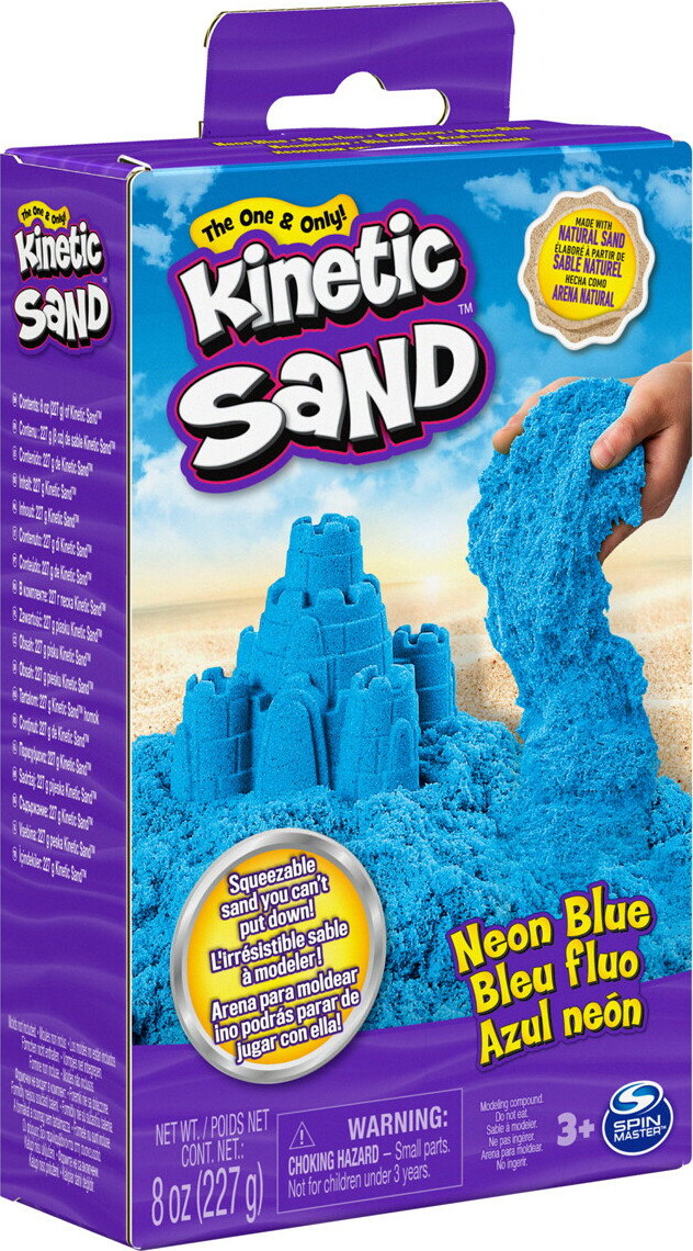 Kinetic Sand - Neonboks Med Primærfarver