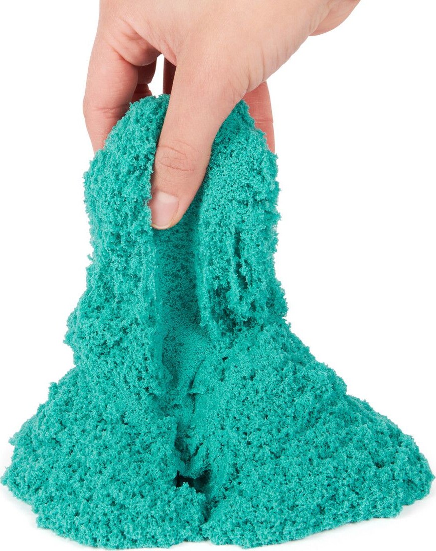 Kinetic Sand - Castle Case Legesæt Med Kinetisk Sand - Grøn