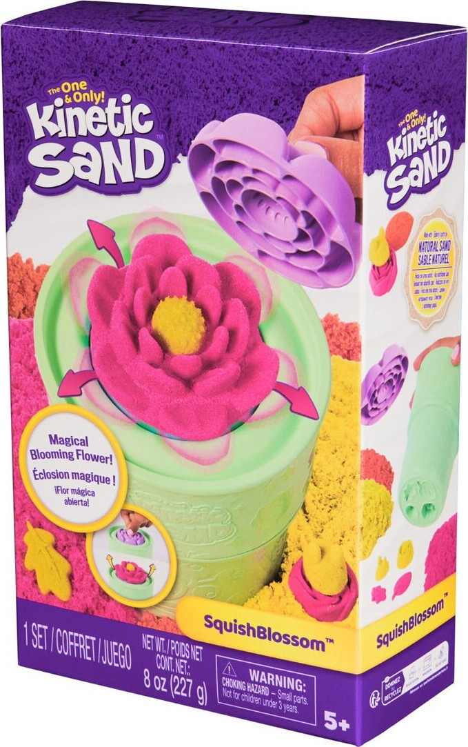 Kinetic Sand - Squish Blomst - 6071548