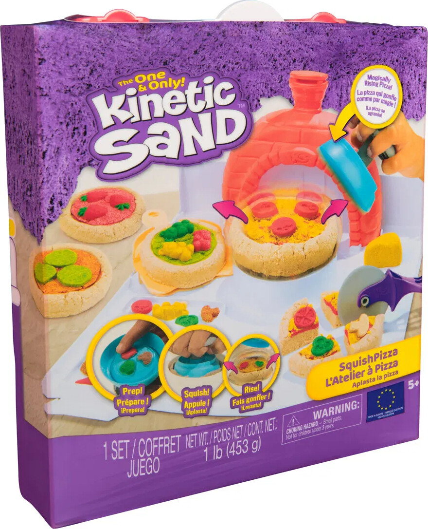 Kinetic Sand Squish Pizza 6072551