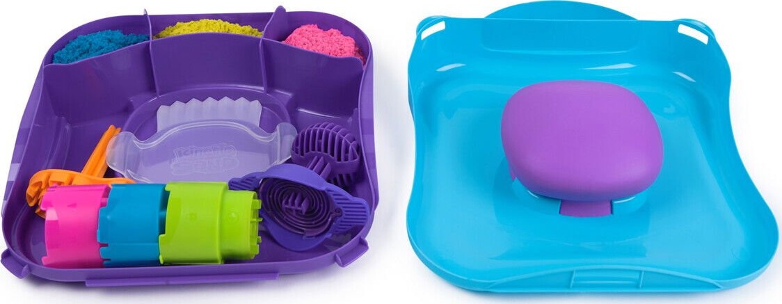 Kinetic Sand - Squishmotion - Kuffert Sæt