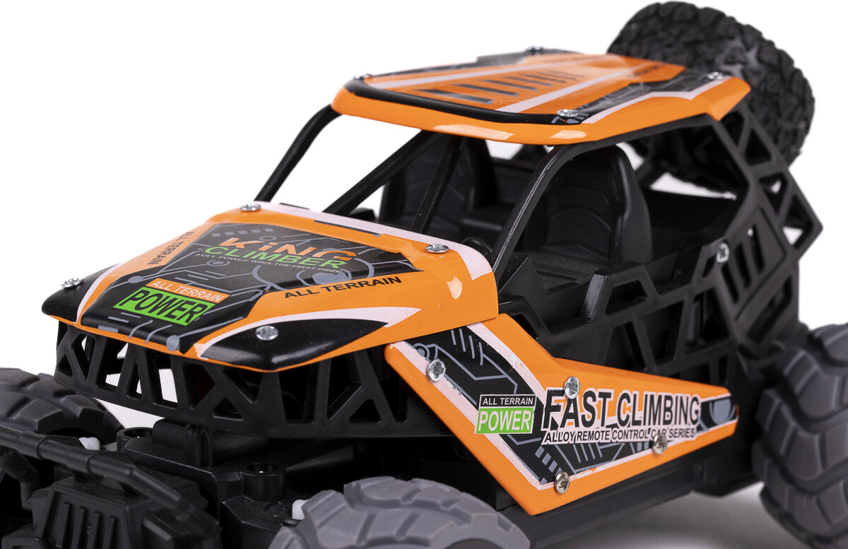 Fjernstyret Offroad Bil - Hot Racing King Climber - 1 18 - Orange