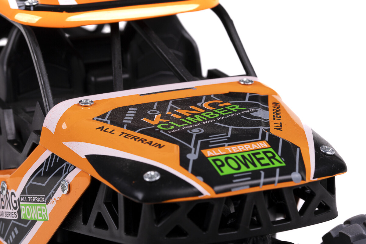 Fjernstyret Offroad Bil - Hot Racing King Climber - 1 18 - Orange