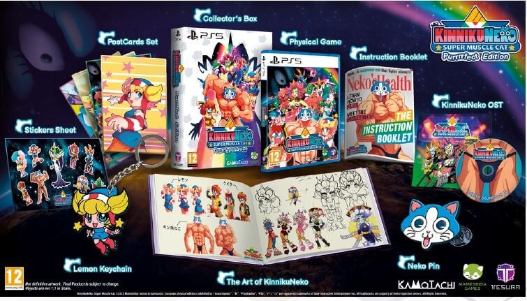 Kinnikuneko Super Muscle Cat Purrrrfect Edition Collector S Edition