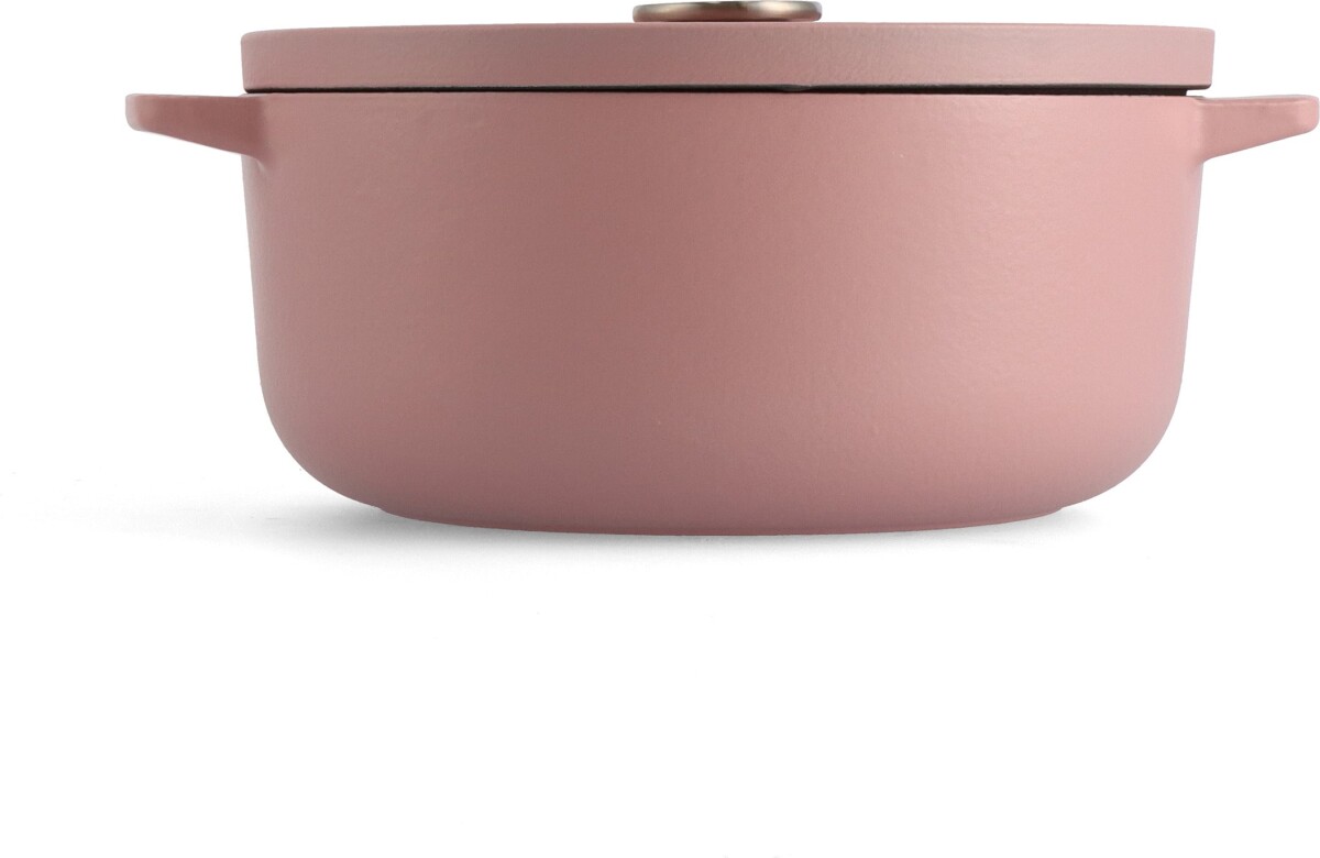 Kitchenaid - Cast Iron Casserole - Dried Rose - 26 Cm