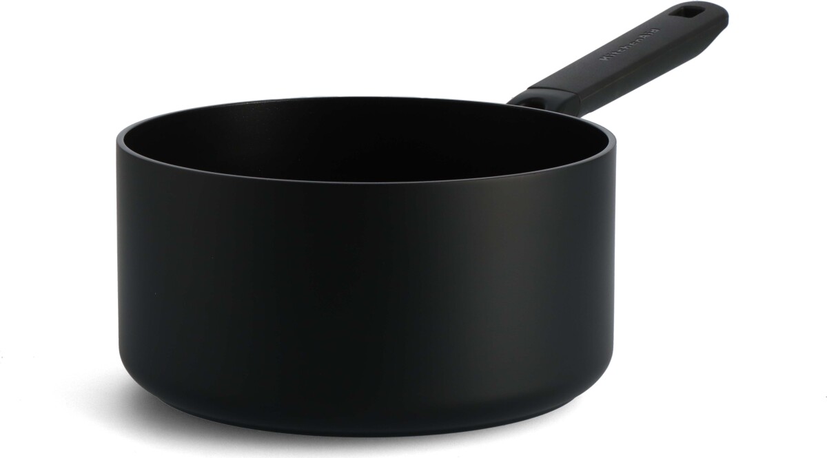 Kitchenaid - Classic Forged Saucepan - Black - 20Cm31L