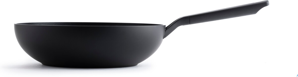 Kitchenaid - Classic Forged Wok - Black - 28 Cm