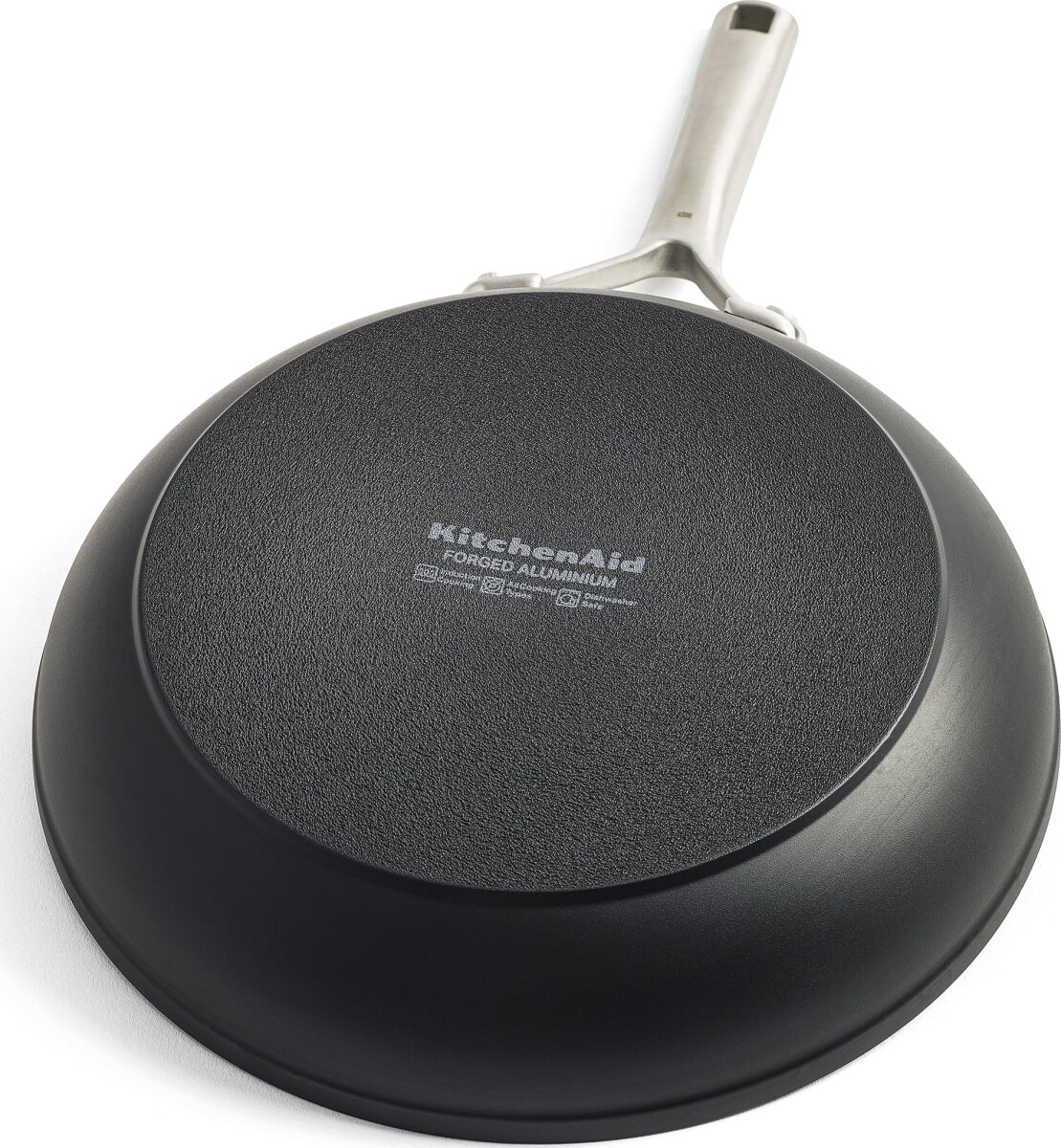 Kitchenaid - Forged Hardened Aluminium Frypan Set 2Pcs - Black - 20Cm 28Cm