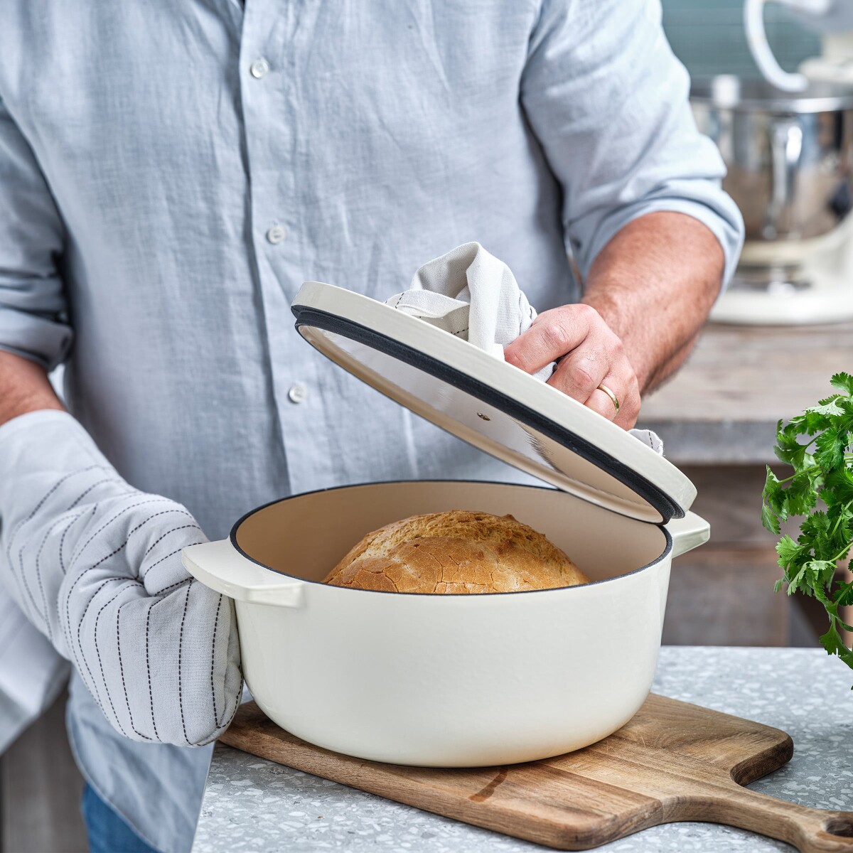Kitchenaid - Ka-Casserole - Almond Cream - 26 Cm