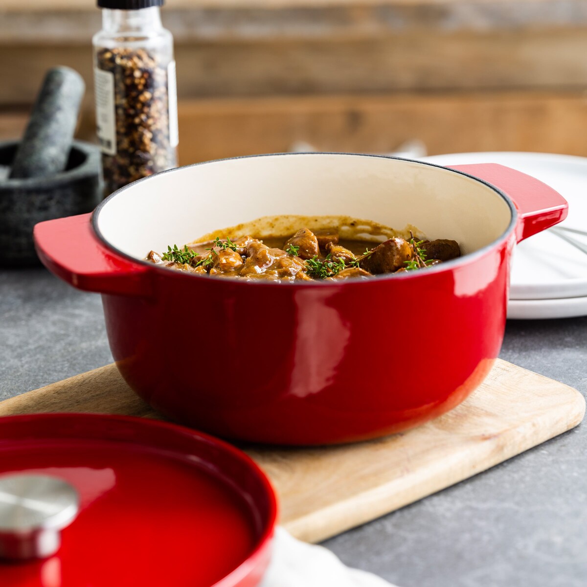 Kitchenaid - Ka-Casserole - Empire Red - 22Cm33L