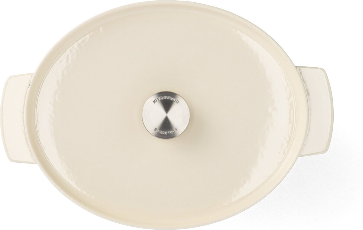 Kitchenaid - Ka-Oval Casserole - Almond Cream - 30 Cm56L