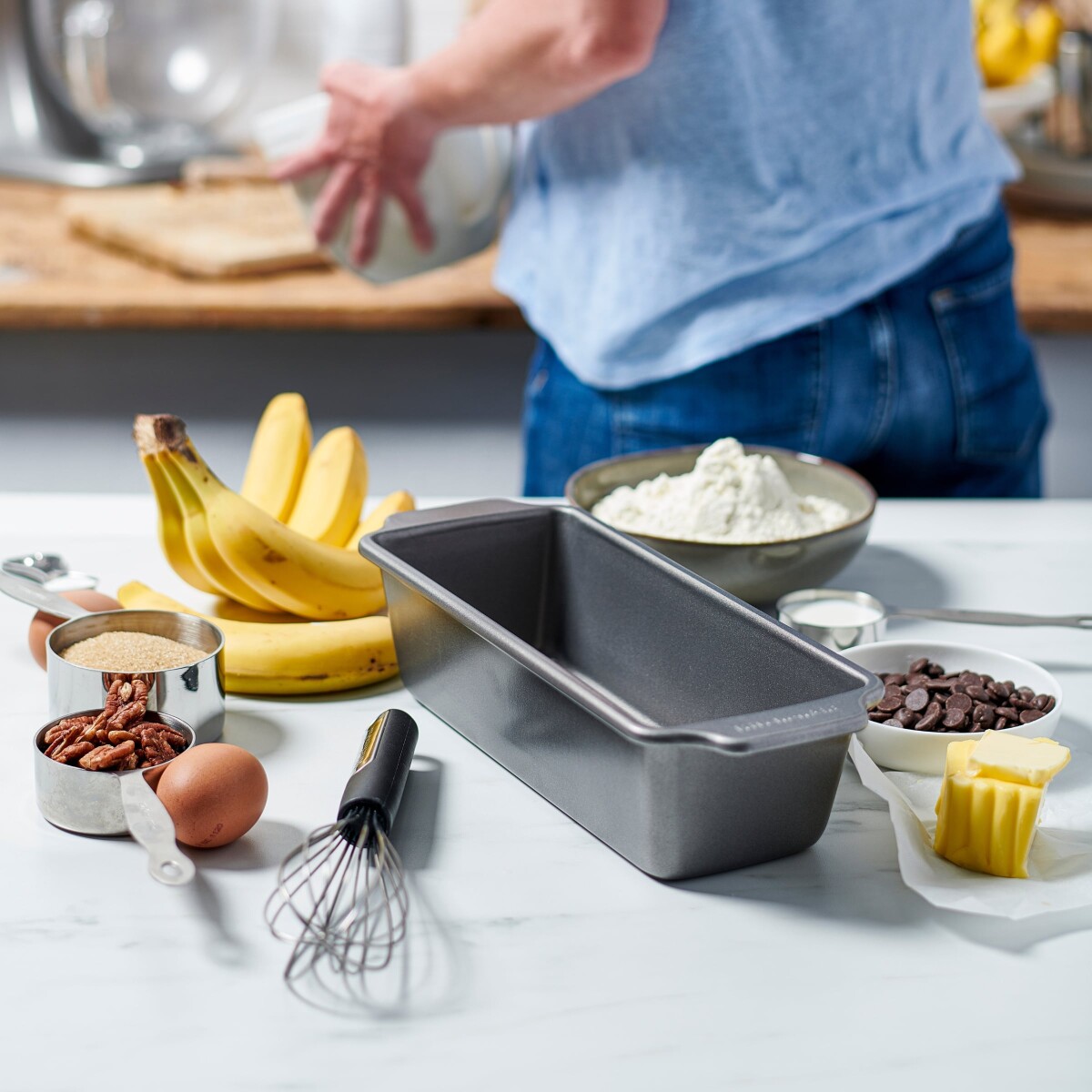 Kitchenaid - Metal Bakeware Loafpan - Silver - 27 Cm X 11 Cm