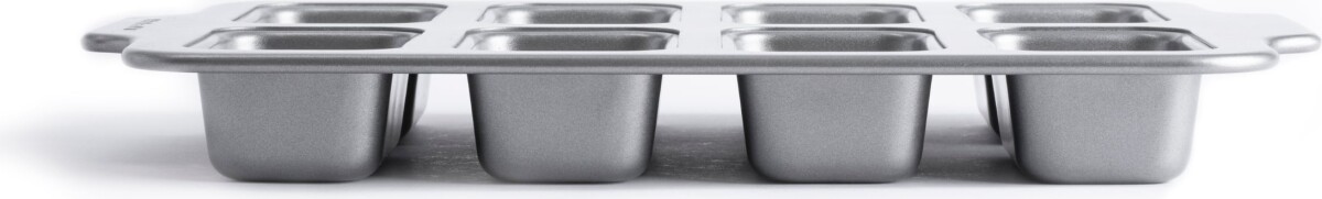 Kitchenaid - Metal Bakeware Mini Rectangular Cake Pan - Silver