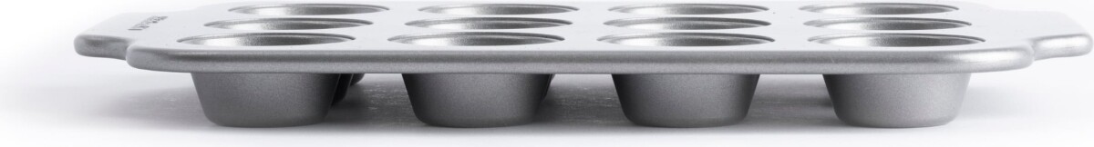 Kitchenaid - Metal Bakeware Mini Round Cake Pan 12Pcs - Silver