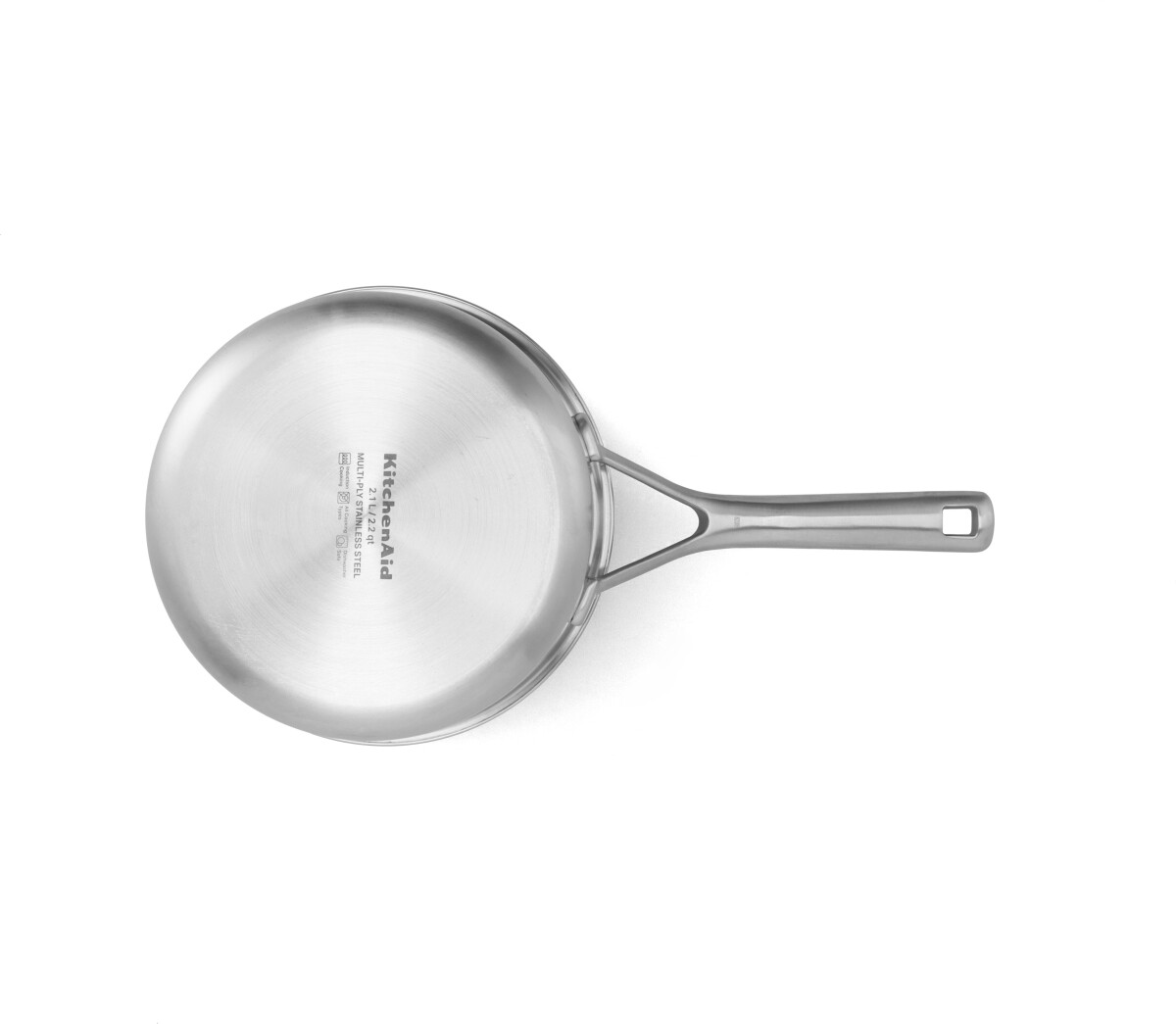 Kitchenaid - Multiply Saucepan With Lid - Silver - 20 Cm