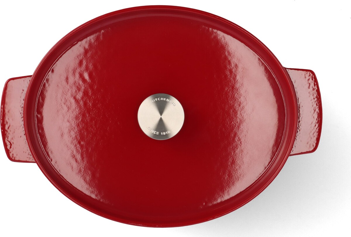 Kitchenaid - Oval Casserole - Empire Red - 30Cm56L