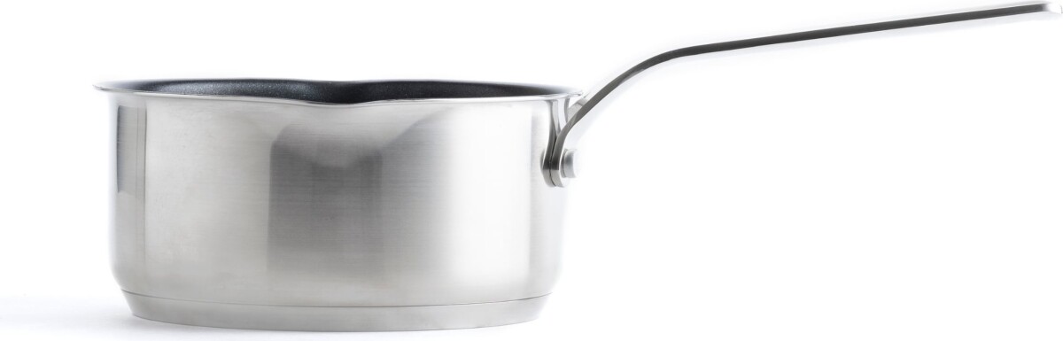 Kitchenaid - Stainless Steel Sheet Saucepan With 2 Spouts - Silver - 16 Cm