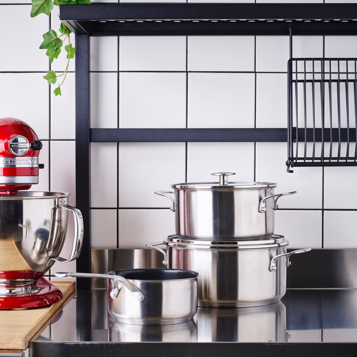 Kitchenaid - Stainless Steel Sheet Set Casserole 20Cm With Lid Casserole