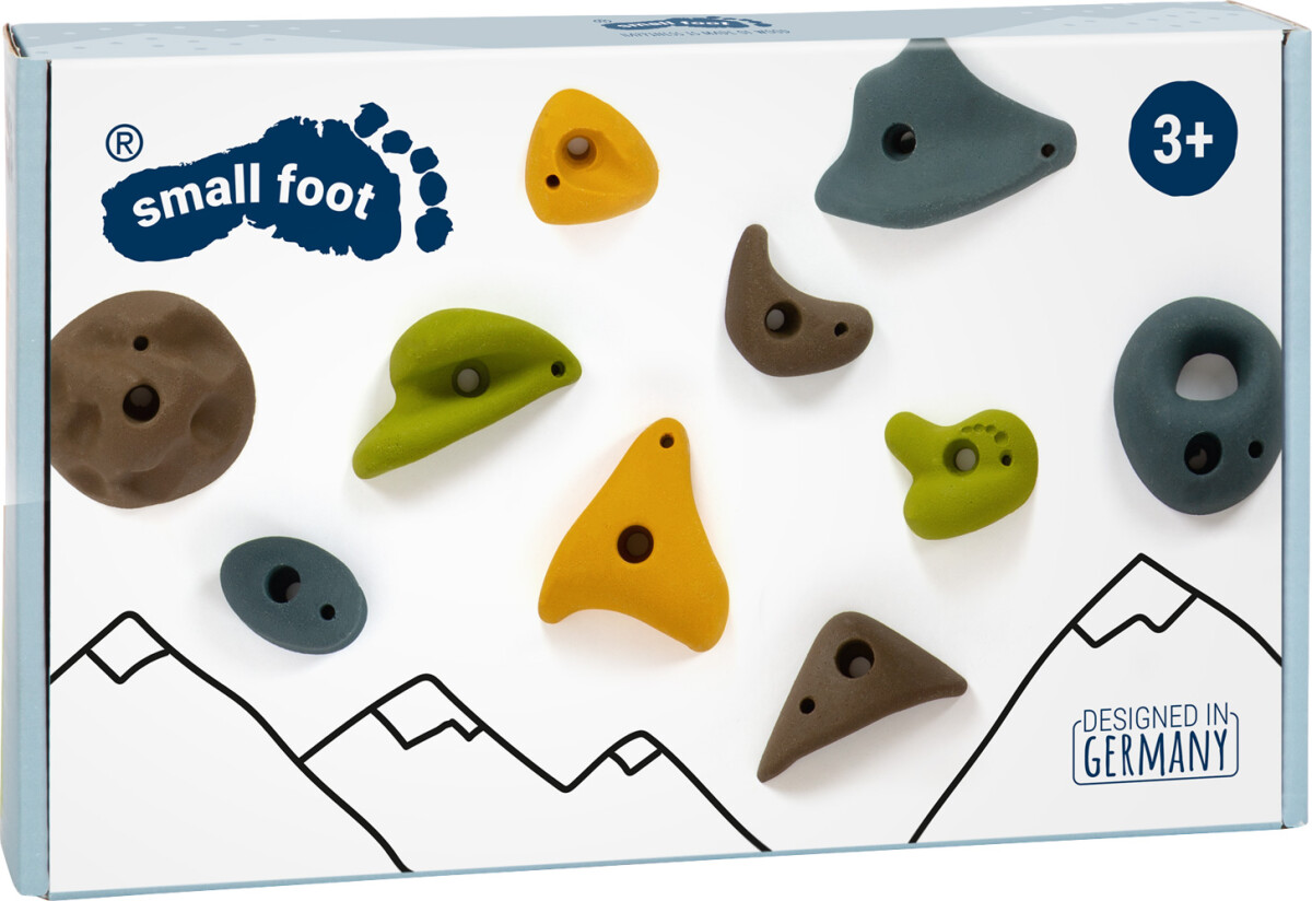 Klatresten Til Børn - 10 Stk - Small Foot