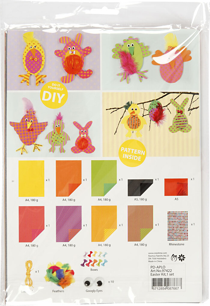 Klippepakke - Stærke Farver