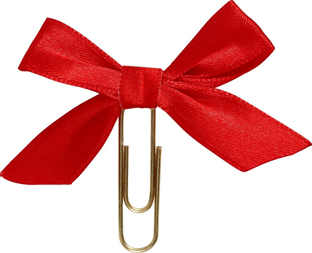 Klips - Str 40X70 Mm - Rød - 5 Stk