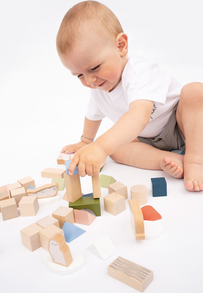 Byggeklodser I Træ - Arktis - Small Foot