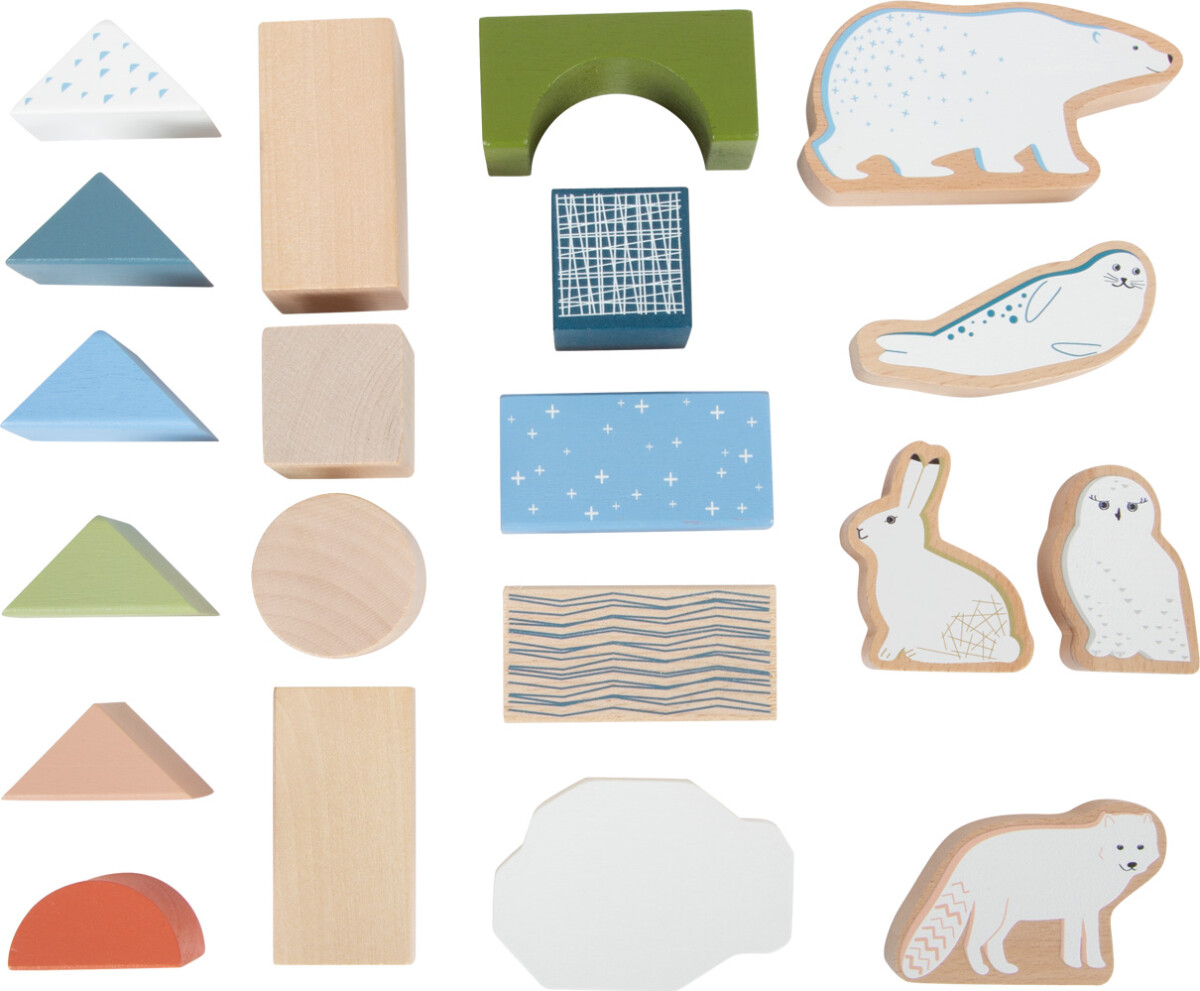 Byggeklodser I Træ - Arktis - Small Foot