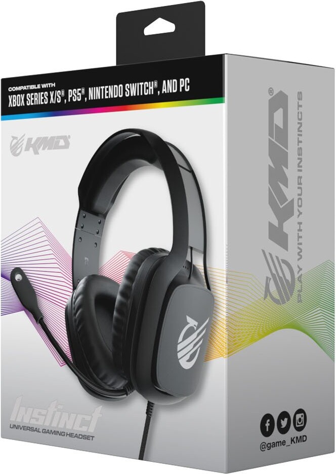 Kmd - Instinct Universal Headset - Black