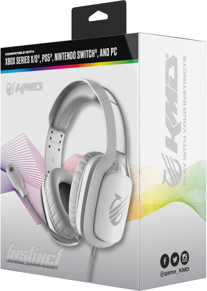 Kmd - Instinct Universal Headset - White
