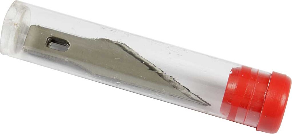 Fiskars - Art Knife Blades - Knivblade Til Kunstnerkniv - 5 Stk - 9601