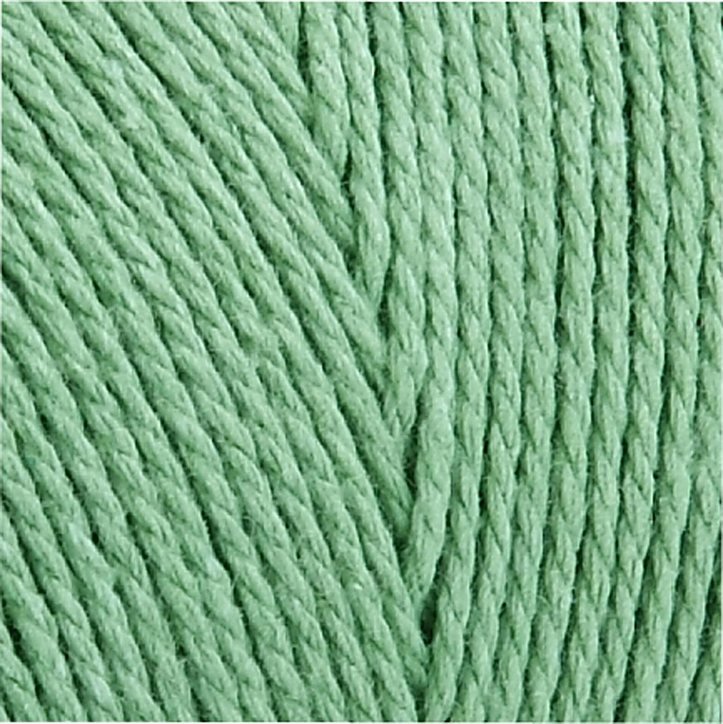 Knyttegarn - Tykkelse 1 Mm - L 315 M - Tynd Kvalitet 1212 - Lys Grøn - 220
