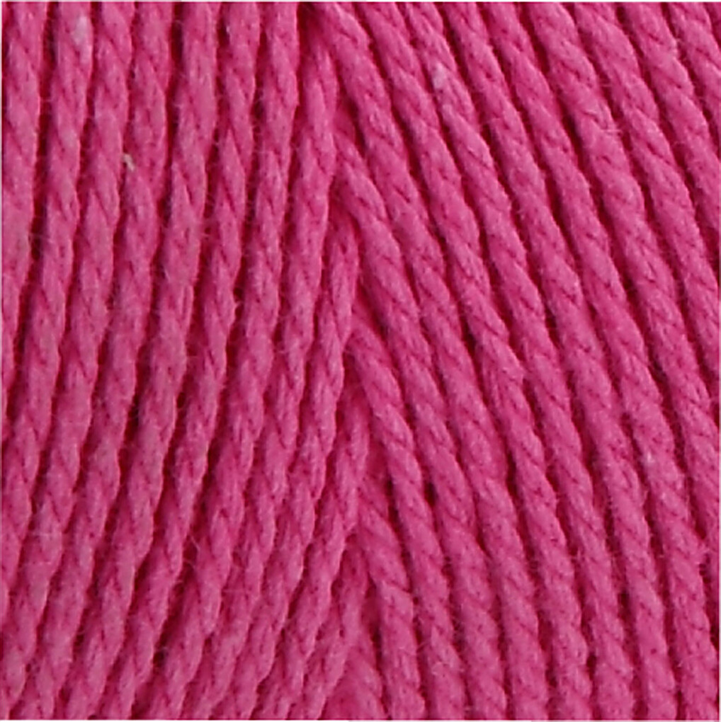 Knyttegarn - Tykkelse 1 Mm - L 315 M - Tynd Kvalitet 1212 - Pink - 220 G