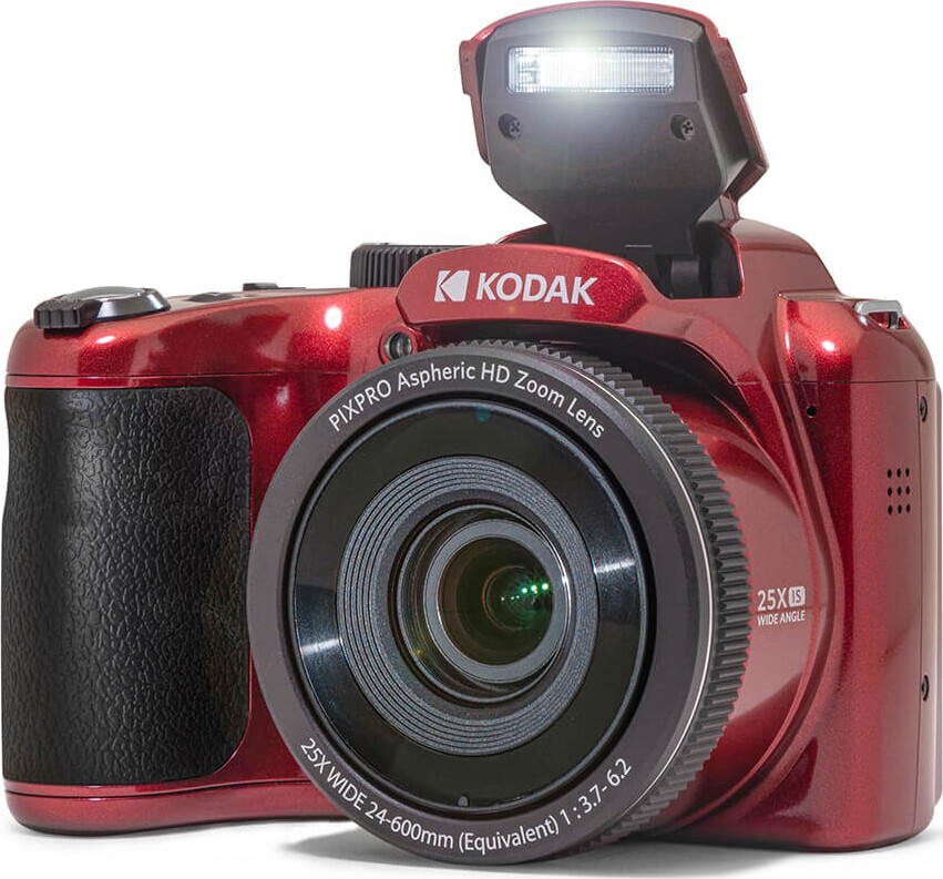 Kodak - Digitalt Kamera Pixpro Az255 Ccd 25X 16Mp - Rød