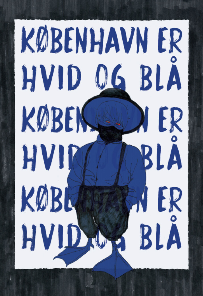 København Er Hvid Og Blå