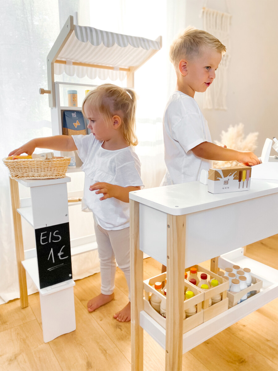 Købmandsbutik Til Børn - Træ - Fresh - Small Foot
