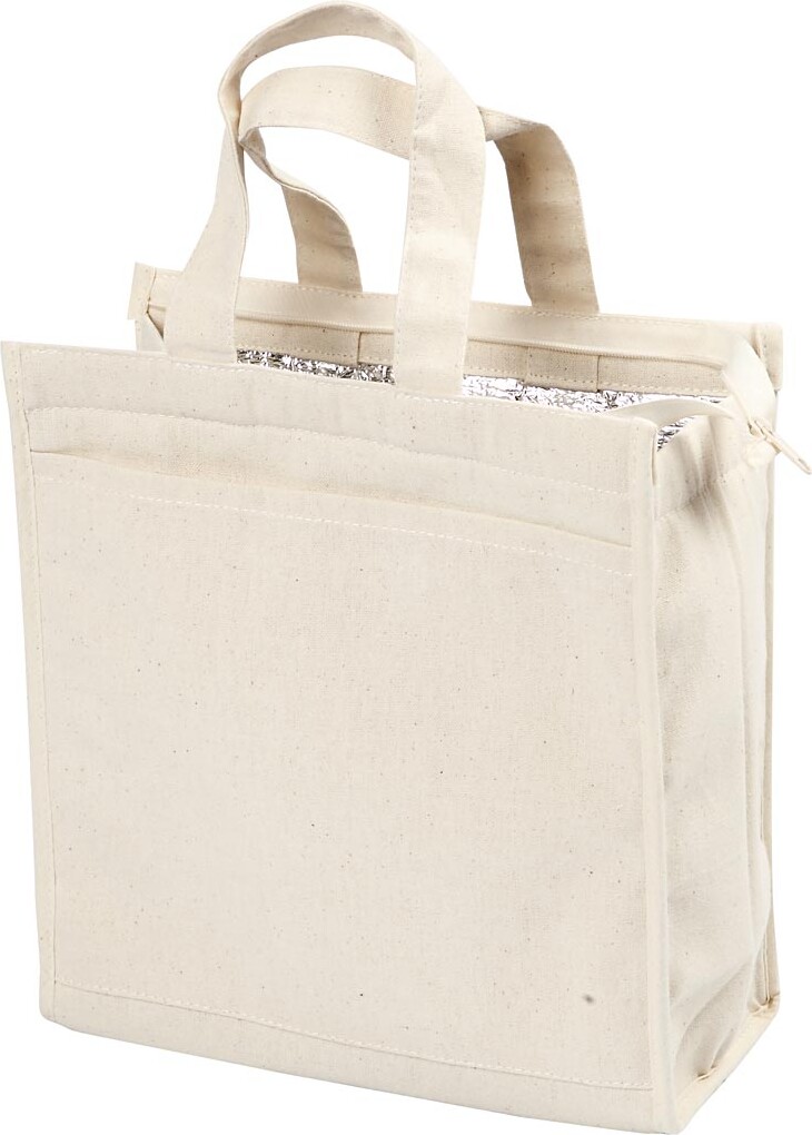 Køletaske - Lys Natur - 25X24X12 Cm - 220 G - - 1 Stk