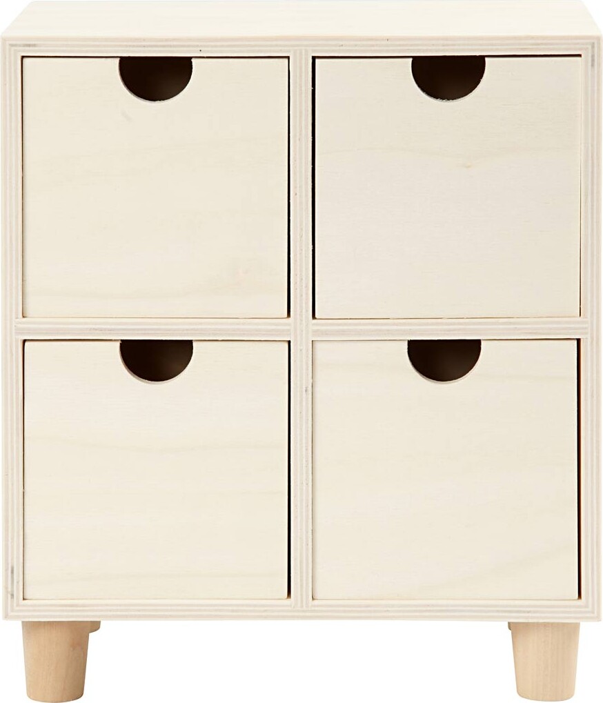 Kommode - H 23 Cm - D 11 5 Cm - B 20 Cm - 1 Stk